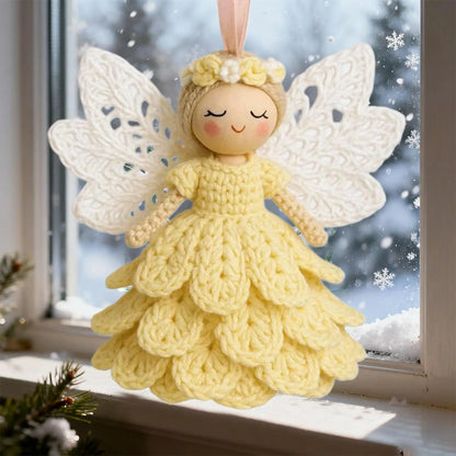 Crochet Angel Ornament