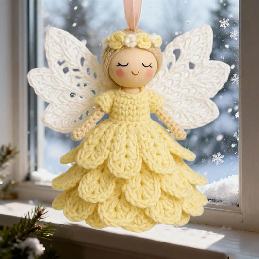 Crochet Angel Ornament