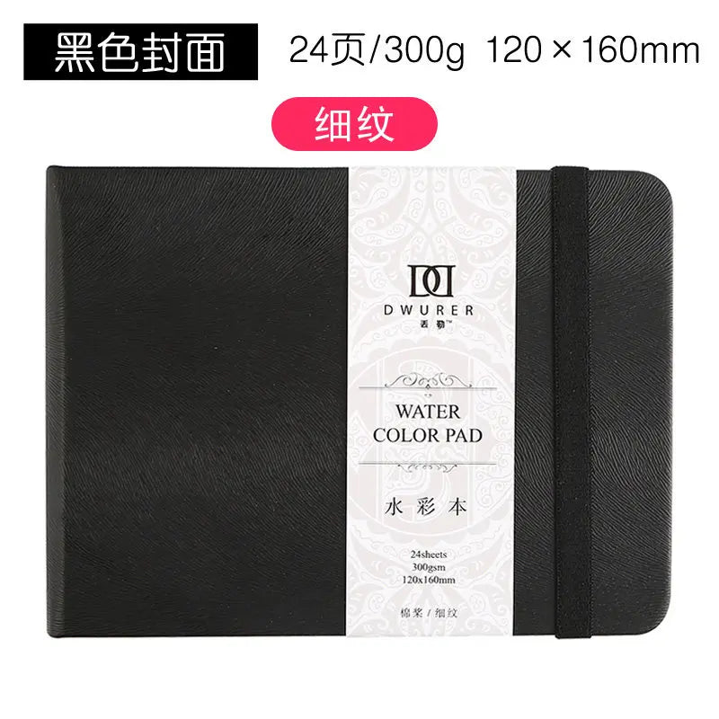 Watercolor Notebook, Medium Texture Watercolor Paper 300g