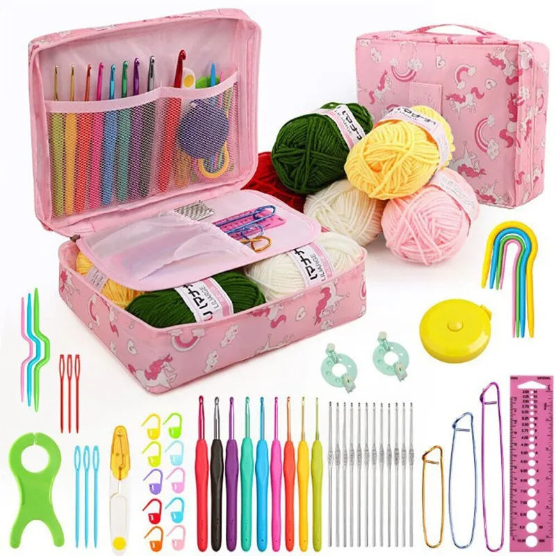 58 Pieces Crochet Accessories Set for Beginners