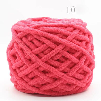 300g of Chenille Yarn - 20 Colors