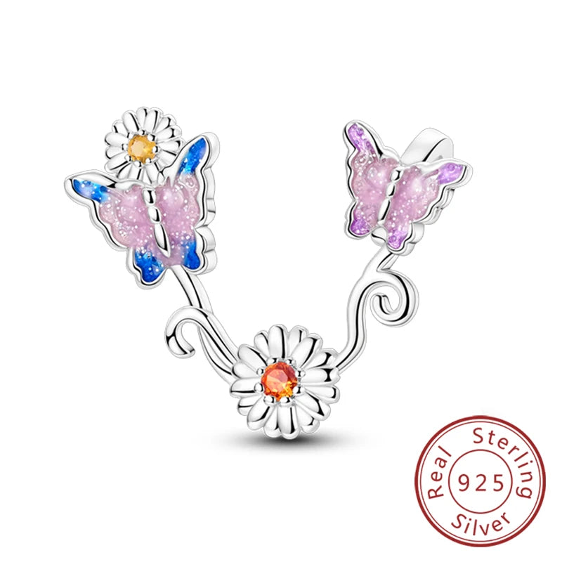 11 Different Sterling Silver Charms and Beads