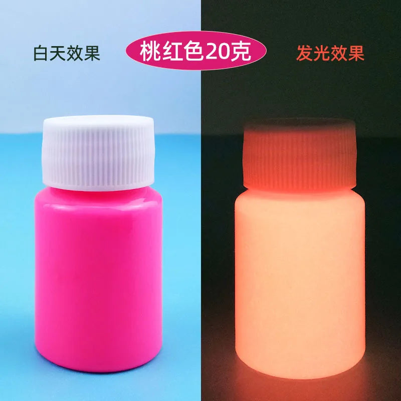 15g Bottle Luminous Powder Pigment for Epoxy Resin Glow In The Dark Jewelry Making Supplies