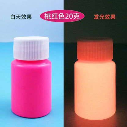 15g Bottle Luminous Powder Pigment for Epoxy Resin Glow In The Dark Jewelry Making Supplies