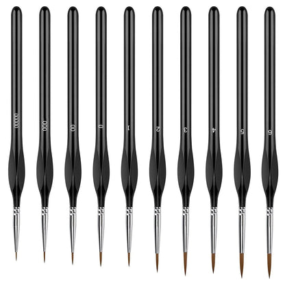 10/11/20/22Pcs Fine Detail Paint Brushes