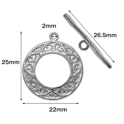 Stainless Steel Jewelry T-Bar Clasp/Connector for Necklace and Bracelet Making