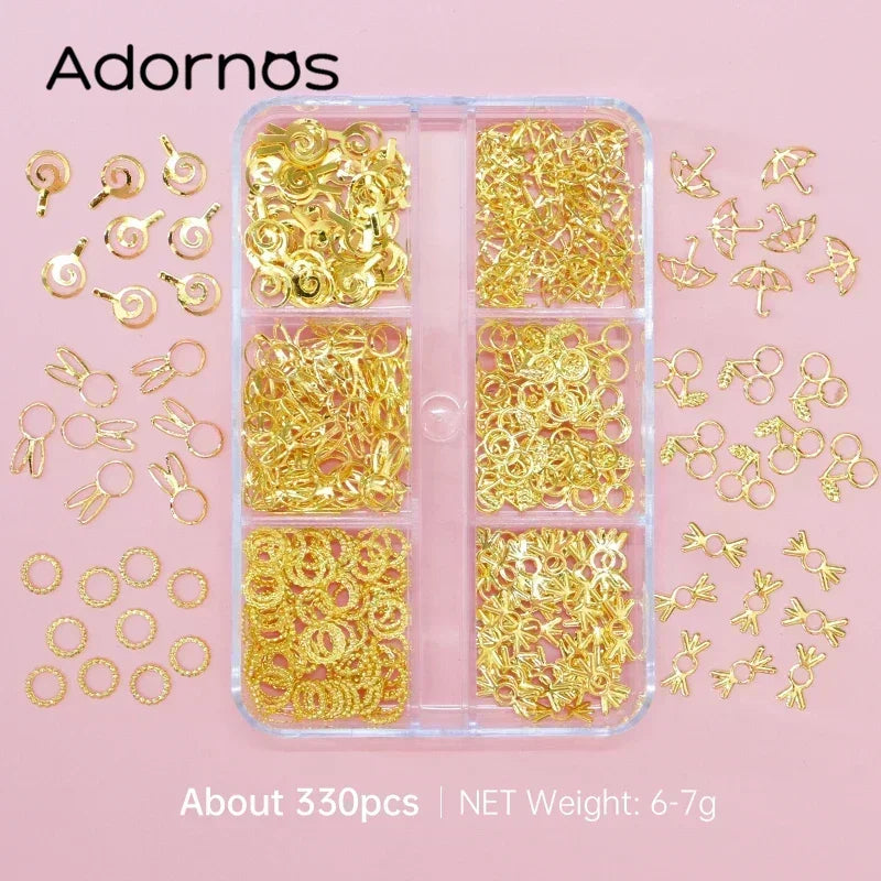 Variety of Metallic Stars, Moons, Butterflies and more - Resin Mold Fillers