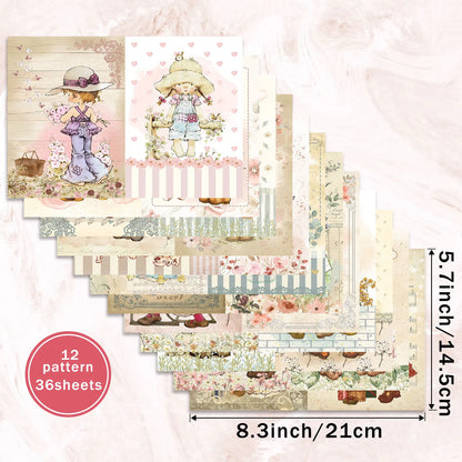 36 Sheets (A Record Of The Life Of A Cute Girl) Clippings