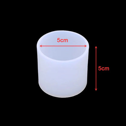Silicone Cylinder, Hexagon, Square, Rectangle or Cuboid Resin Molds or Candle Making Molds - Different Sizes Available