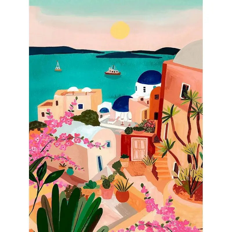 Scenery Painting By Numbers Kit