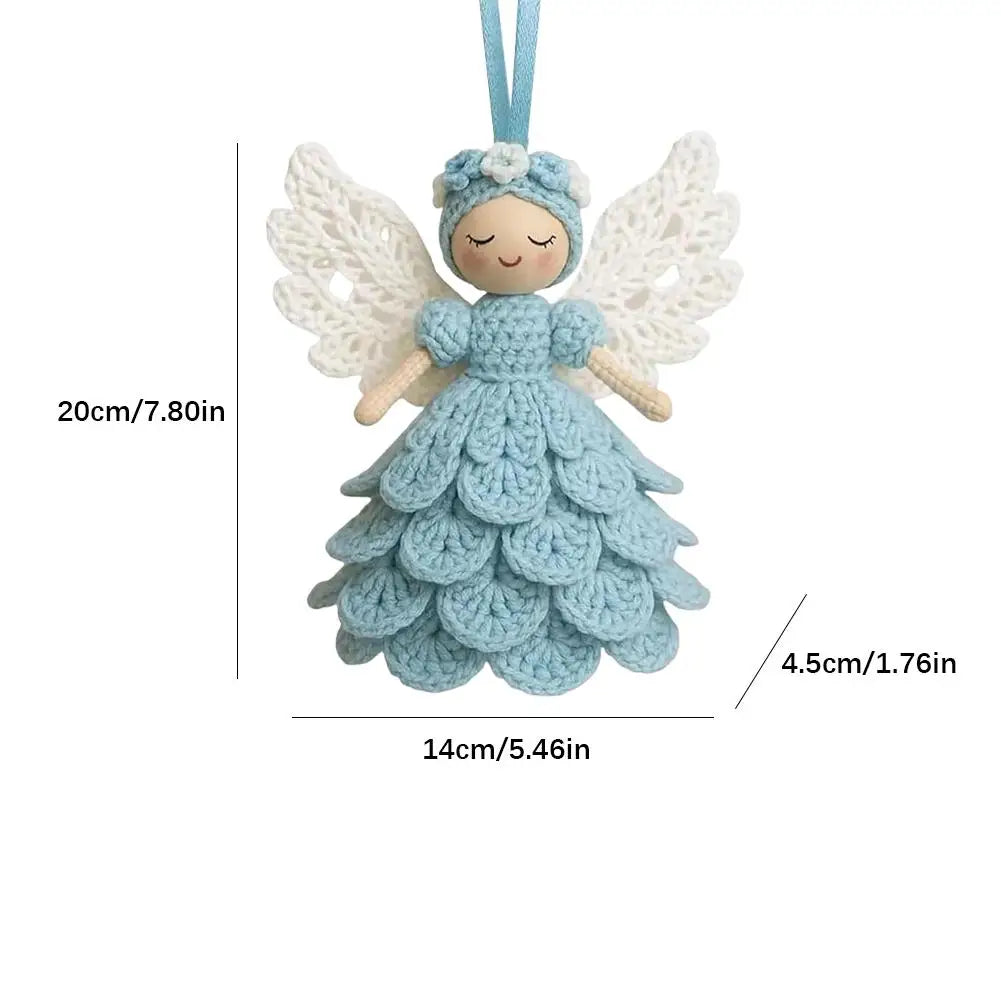 Crochet Angel Christmas Ornament Kits - in 5 Colors