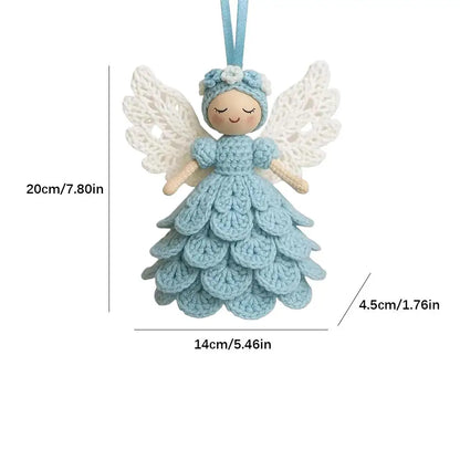 Crochet Angel Christmas Ornament Kits - in 5 Colors