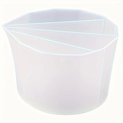 Resin Mixing Cups for Silicone Molds - Multi-Channel Split Pouring Cup