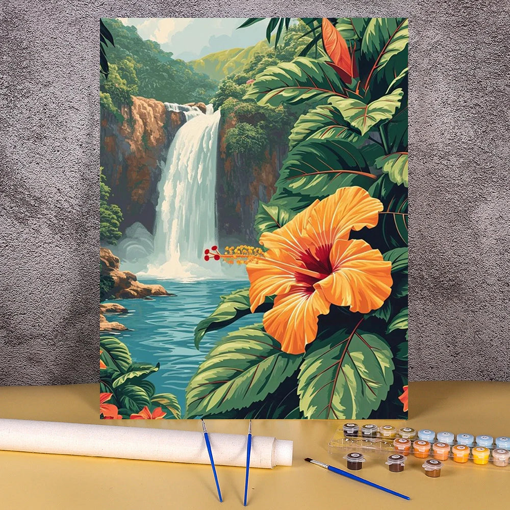 Forest and Mountains Paint By Numbers Kits