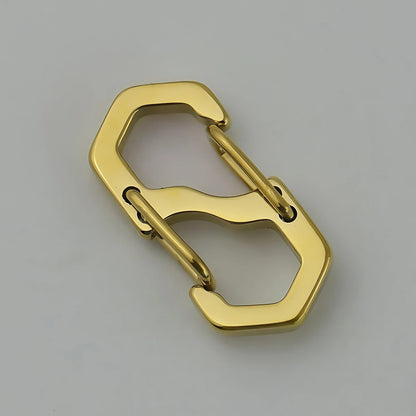 3-5pcs Stainless Steel S Buckle Spring Clasp - Connectors for Necklaces and Bracelets
