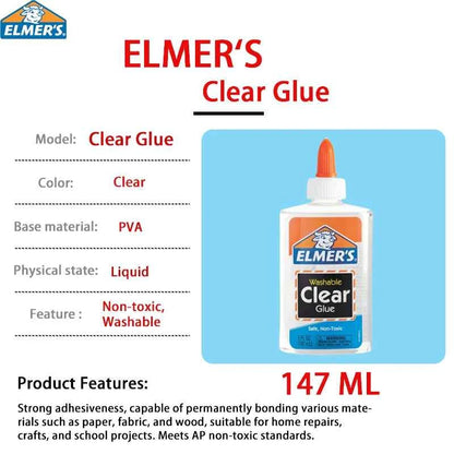 Elmer’s Glue All, Clear Glue and School Glue