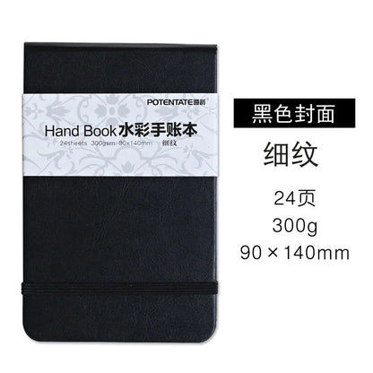 Watercolor Notebook, Medium Texture Watercolor Paper 300g
