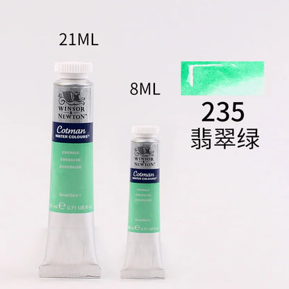 WINSOR＆NEWTON 8ml or 21ml Watercolor Paint Tubes