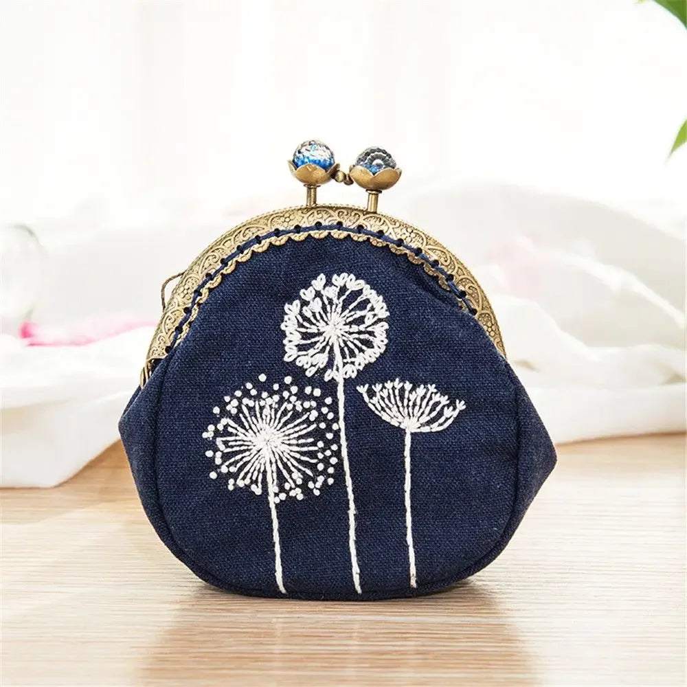 Embroidery Coin Purse Kit