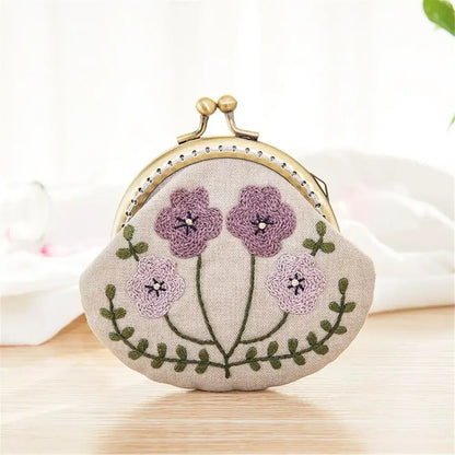 Embroidery Coin Purse Kit