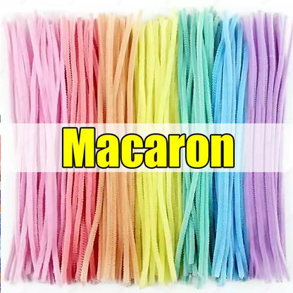 100-1500 Pieces of Colorful Pipe Cleaners