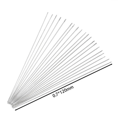 30pcs Stainless Steel Beading Needles