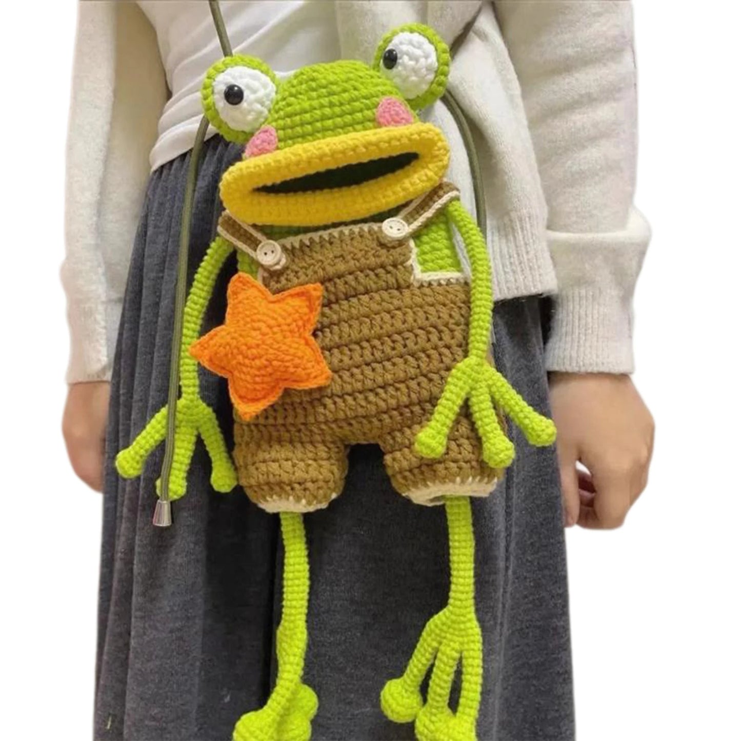 Big Mouthed Frog Crochet Kit