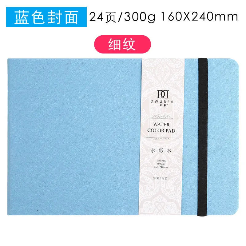 Watercolor Notebook, Medium Texture Watercolor Paper 300g