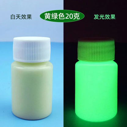 15g Bottle Luminous Powder Pigment for Epoxy Resin Glow In The Dark Jewelry Making Supplies