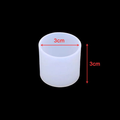 Silicone Cylinder, Hexagon, Square, Rectangle or Cuboid Resin Molds or Candle Making Molds - Different Sizes Available