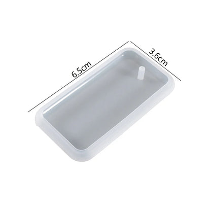Keychain or Pendant Silicone Mold for Epoxy Resin