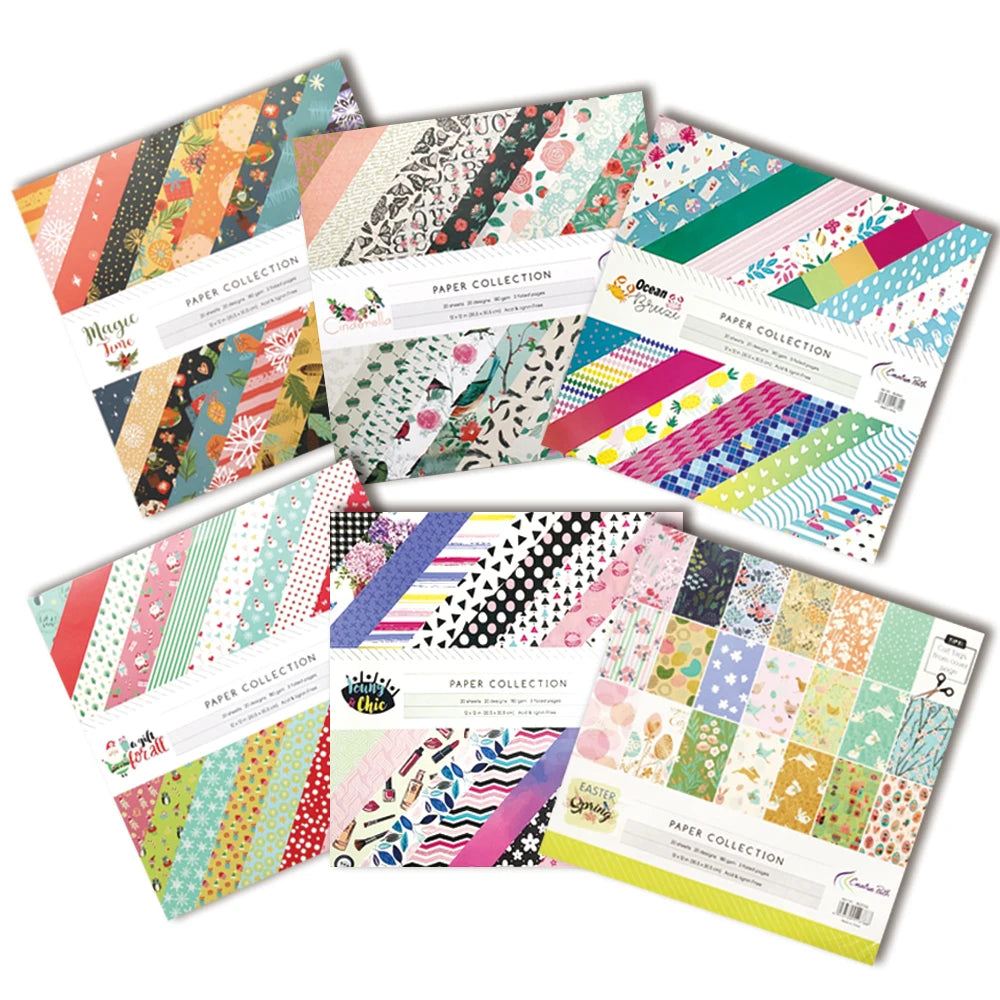 12 Inch Scrapbooking Paper 30x30 cm