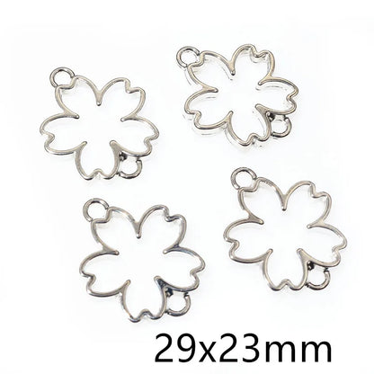 Hollow Metal UV Resin or Epoxy Resin Frame for Jewelry Making