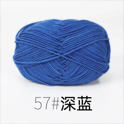 Organic Cotton Yarn 4ply - 1 Ball is 50g of Soft Yarn