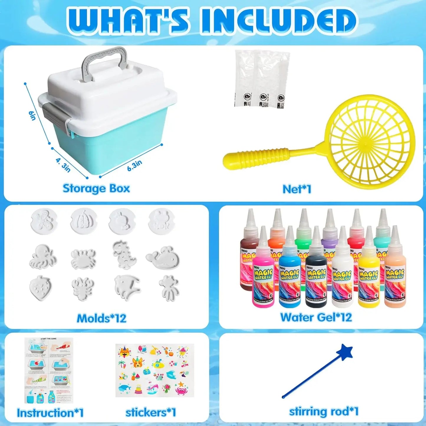 Magic Water Elf - Make Gel Under Water Creatures