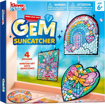 Window Art - Gems and Gels SunCatchers, Arts & Crafts for Kids