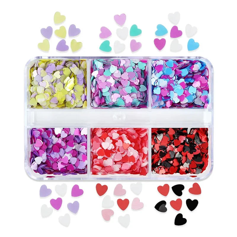 Various Sequin Shapes and Colors - Resin Filling for Jewelry Making