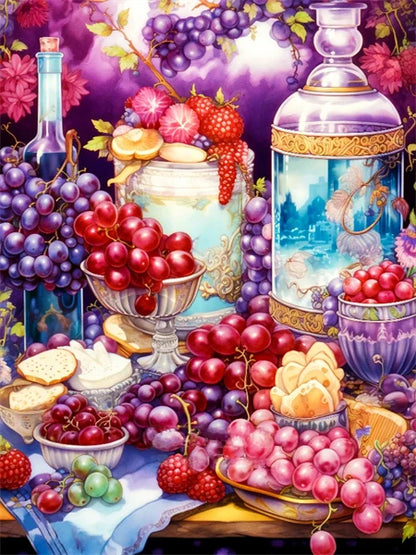 Fruit and Flowers Diamond Painting