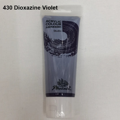 75ml Acrylic Paint Rich Pigments for Canvas. Wood, Watercolor or Multimedia Paper