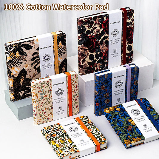 Small Watercolor Paper Journal - Great for Travel