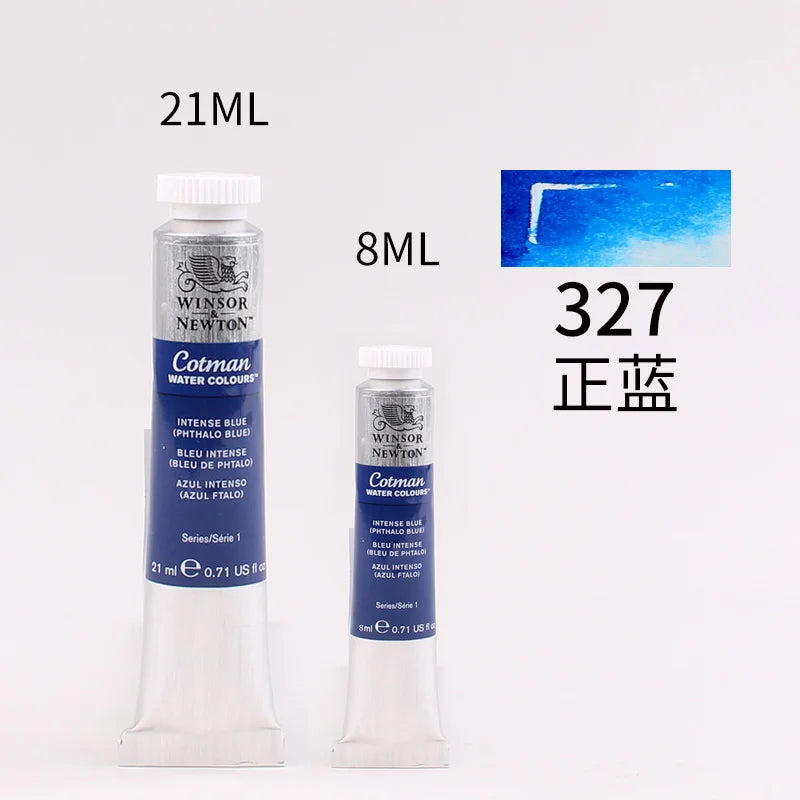 WINSOR＆NEWTON 8ml or 21ml Watercolor Paint Tubes