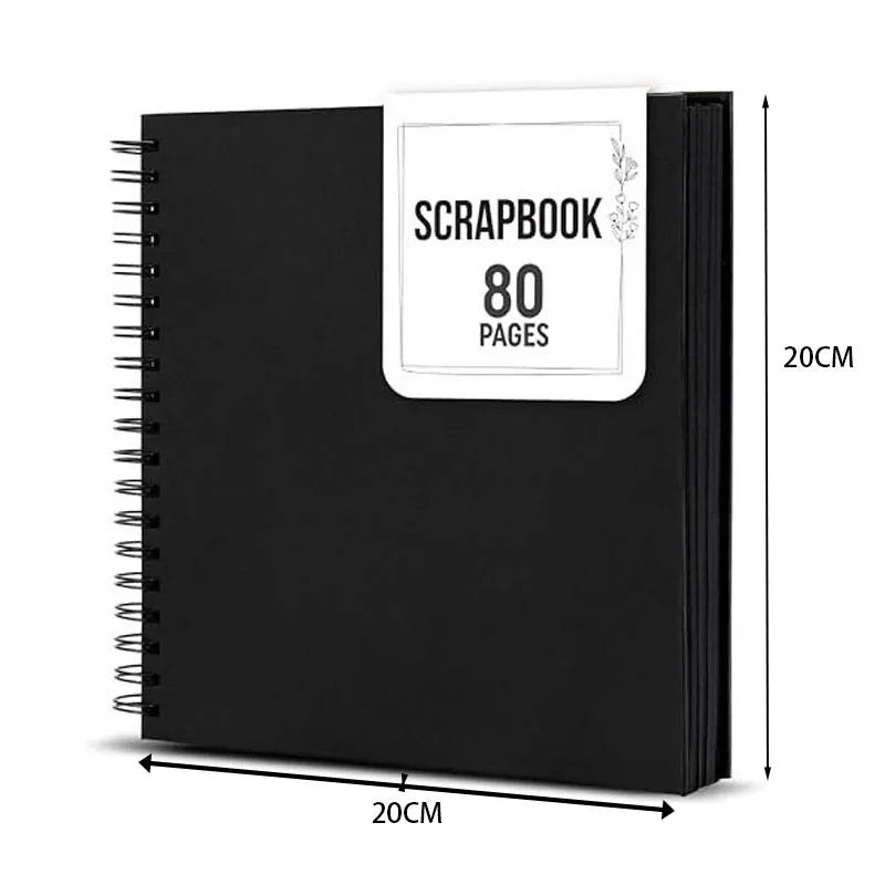 Scrapbook with 80 Pages