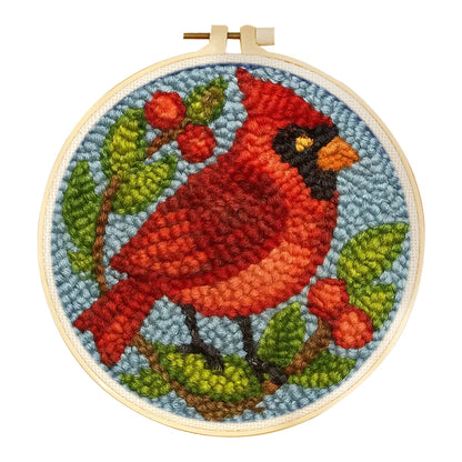 Punch Needle Embroidery Kit - Variety of Birds