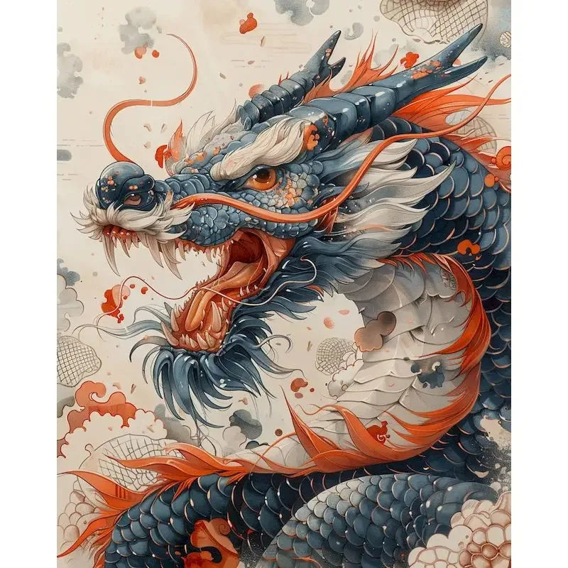 Dragons Paint By Numbers