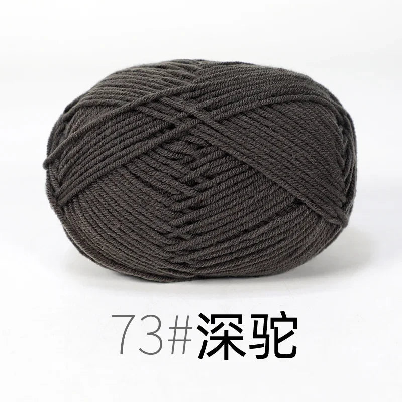 Organic Cotton Yarn 4ply - 1 Ball is 50g of Soft Yarn