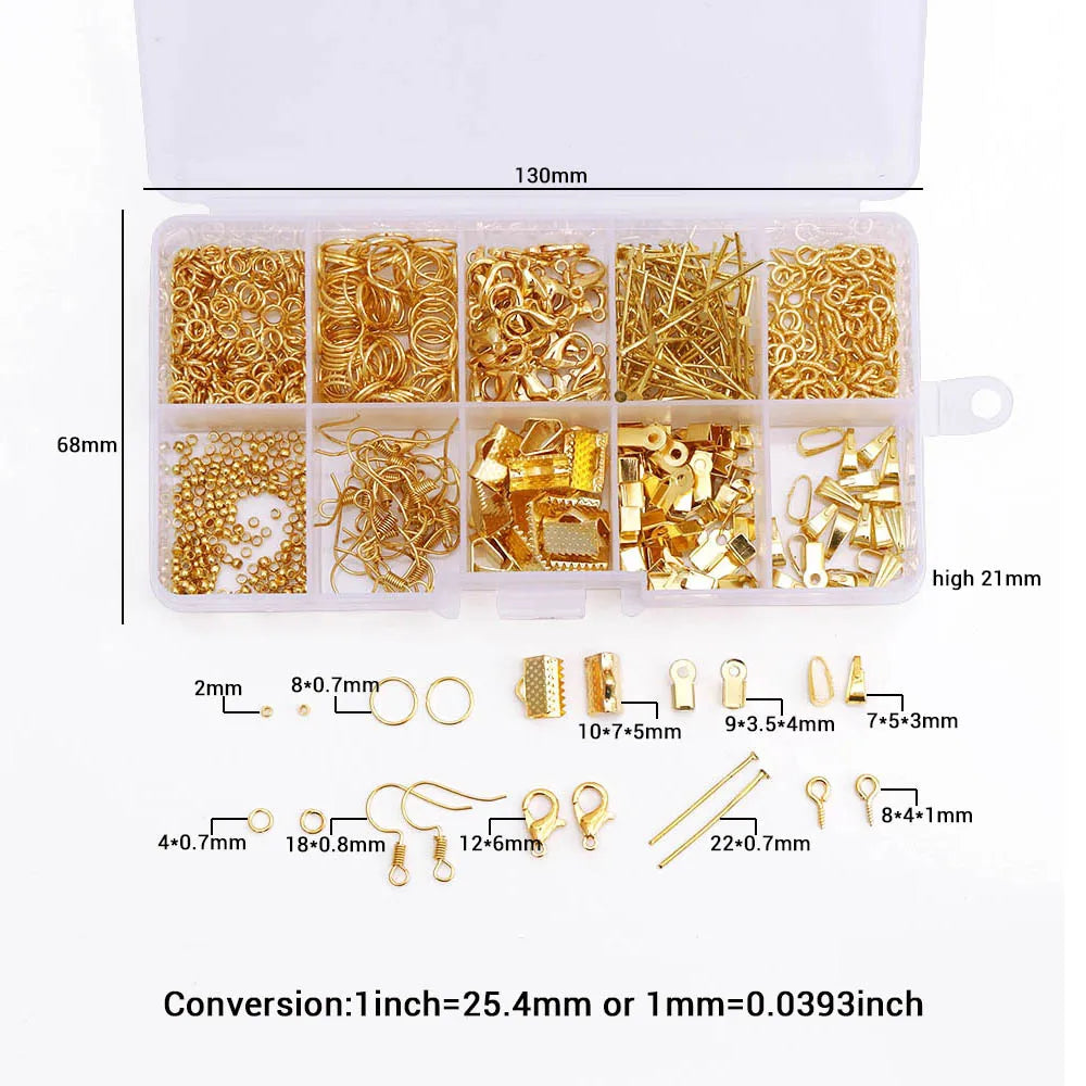 Jewelry Making Starter Kit for Earrings and Necklaces