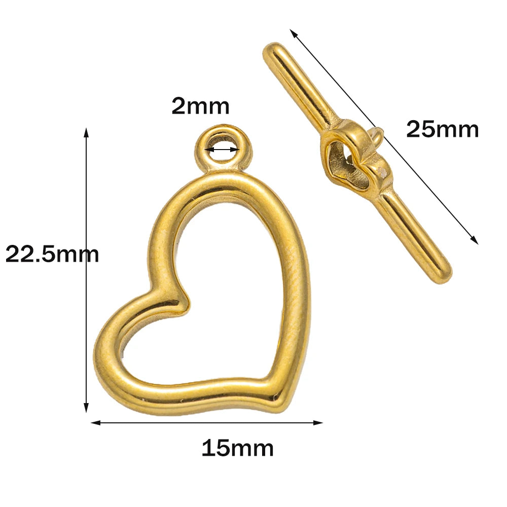 Stainless Steel Jewelry T-Bar Clasp/Connector for Necklace and Bracelet Making