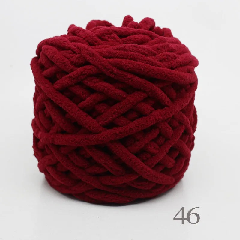 300g of Chenille Yarn - 20 Colors