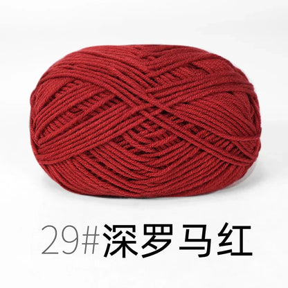 Organic Cotton Yarn 4ply - 1 Ball is 50g of Soft Yarn