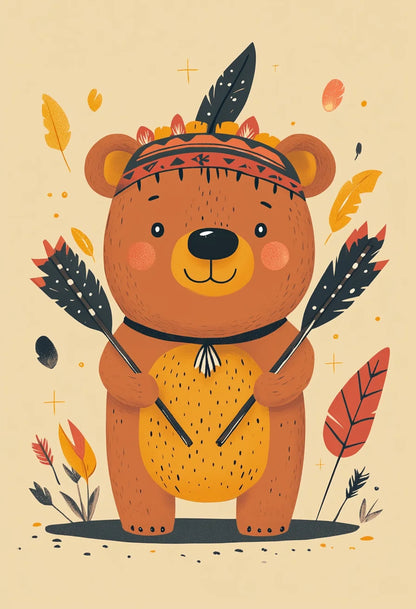 Cute Animals Paint By Number Kits - Perfect for a nursery and child's room